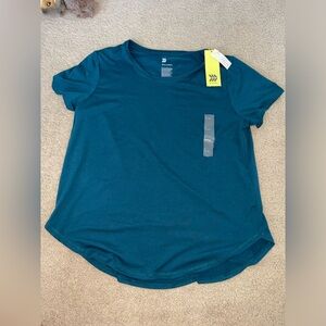 All in motion athletic teal top size large brand new with tags